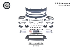Paragolpes Delantero para <span class=keywords><strong>Porsche</strong></span> <span class=keywords><strong>Panamera</strong></span> 2010 2011 2012 2013 970.1, Actualización a Modelo 2023 971 <span class=keywords><strong>GTS</strong></span>, Incluye Luces de Circulación Diurna de Marca - Product Image 5