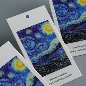 Etiqueta para colgar ropa de forma personalizada, etiqueta para extensiones de cabello, etiqueta de precio, etiquetas colgantes de papel de lujo con logotipo para pelucas, ropa vaquera - Product Image 6