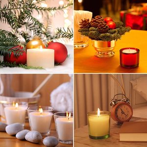 High Quality <strong>Home</strong> Wedding Soy Candle Scented Glass Jar with <strong>Wood</strong> Lid Cylinder Bottle Popular <strong>for</strong> <strong>Home</strong> <strong>Decoration</strong> <strong>for</strong> Christmas - Product Image 5