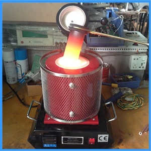 Nóng Bán Nhanh Sưởi Ấm Đúc Đồ Trang Sức 1Kg Vàng Bạc Mini Nóng Chảy Máy Lò - Product Image 4