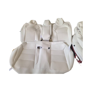 Coprisedili in Pelle Personalizzati di Alta Gamma 2012-2025 Impermeabili e Resistenti all'Usura per Tesla Model S/X/Y/3 - Product Image 1