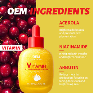 Suero Iluminador y Blanqueador con Vitaminas 30ml, Reduce <span class=keywords><strong>Manchas</strong></span> Oscuras, Aclara el Tono de Piel, Humectante No Irritante - Product Image 4