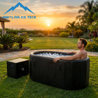 Refroidisseur d'eau industriel 1 CV pour bain de glace, mini-unité de refroidissement liquide professionnelle à petite échelle