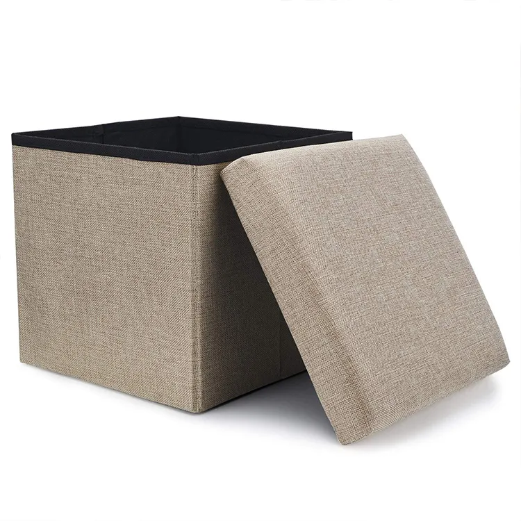 थोक नई आधुनिक टिकाऊ भंडारण मल भंडारण बॉक्स कुर्सी भंडारण foldable तुर्क