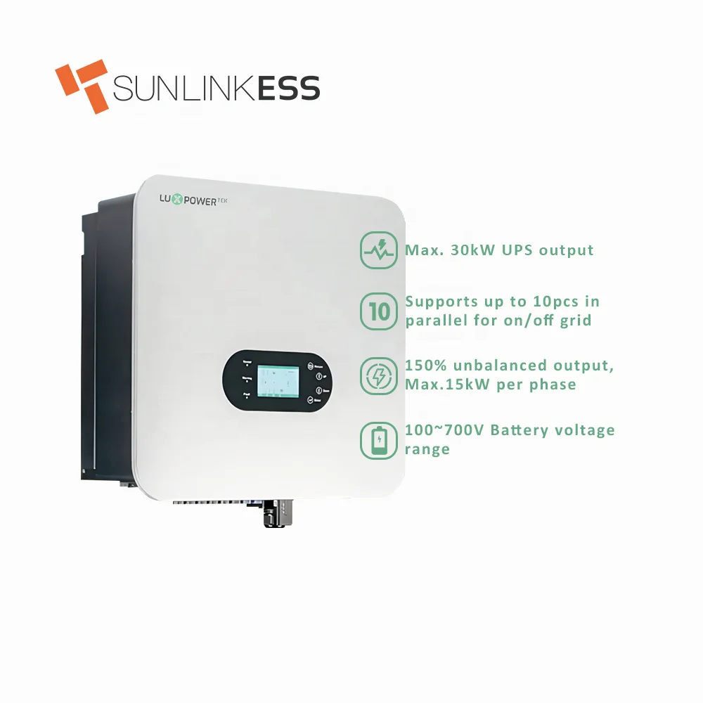 TriP 8K Solar Renewable Energy 3 Mppts Luxpower Inverter 8Kw off Grid Hybrid Inverter