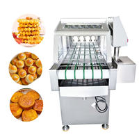 Pulvérisateur d'huile pour pâtisserie à grande capacité, contrôle tactile automatique, multi-buses, en acier inoxydable 304, 220V, couverture complète, pour grandes boulangeries