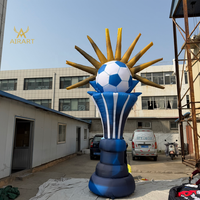 Trophée Géant Gonflable Populaire pour la Publicité et la Décoration d'Événements Sportifs