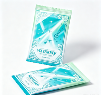 Pochettes en plastique à scellage arrière pratiques pour cartes d'anime et cartes à jouer, avec effet UV et dorure, design personnalisé, pour la vente au détail et les salons professionnels