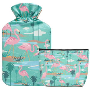 Calentador de Manos de Invierno, <span class=keywords><strong>Bolsa</strong></span> de <span class=keywords><strong>Agua</strong></span> <span class=keywords><strong>Caliente</strong></span> de Goma, Funda <span class=keywords><strong>para</strong></span> Botella y <span class=keywords><strong>Bolsa</strong></span> de Cosméticos, Set de Viaje - Product Image 1