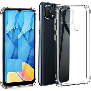 오포 Realme 5 7 Q XT X2 XT 5 5i 5S C3 6i 7i 나르조 20 20A 6 X50 C11 C15 X7 Q2i V3 프로에 대한 도매 투명 TPU 케이스