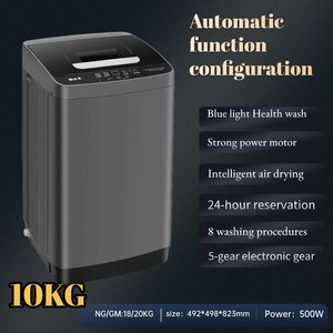 Top Load Washer Dryer Combo 705 Rpm Single Tub Electric Plastic Housing For Rental Apartments - Product Image 5