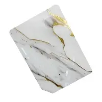 Folha de mármore em pvc painel de parede em pvc folha de mármore branco e preto preço baixo para hotel