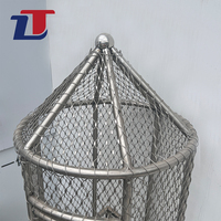 Maille de câble métallique d'acier inoxydable balustrade les cages à oiseaux Offre Spéciale le filet de volière perroquets tissé technique de coupe traitement Zoos