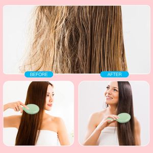 Cepillos Desenredantes con Logotipo Personalizado, Cepillos para el Cabello con Función de Masaje, Cepillos para el Cabello con Mango de Plástico para Salón - Product Image 1