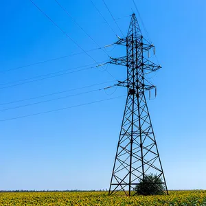 Yükseklik ekipmanları elektrik dağıtım 500kv iletim boru güç kablosu kulesi
