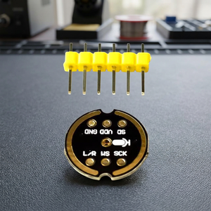 Module de microphone omnidirectionnel INMP441 MEMS, haute précision, faible consommation, interface I2S, prend en charge ESP32 - Product Image 2