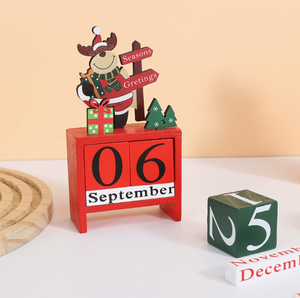 Artisanat <span class=keywords><strong>en</strong></span> <span class=keywords><strong>bois</strong></span> de Noël, Ornements de calendrier de Noël <span class=keywords><strong>en</strong></span> <span class=keywords><strong>bois</strong></span>, Cadeaux de Noël - Product Image 3