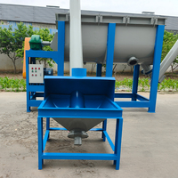 Agitateur mélangeur de poudre de mortier sec pour briques, capacité 500/1000 L, ligne de production de mortier, machine à béton prêt à l'emploi
