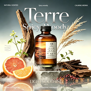 Olio Profumato all'Ingrosso Terre Premium per Diffusori di Aromi, Oli Essenziali Ambra Oud, Produttore 2026, Prodotto Commerciale - Product Image 1