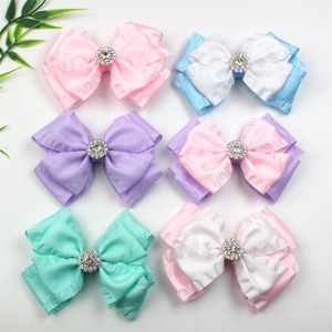New <strong>Spring</strong>/Summer Children'S Hair Bow Clip Diamond <strong>Duck</strong> Beak Clip Female Bangs Clip Hair Accessories - Product Image 1