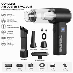 13000pa Brushless Motor Portable Home Cordless <b>HandHeld</b> Small Dry <b>Vacuum</b> Wireless Mini Multifunction <b>Vacuum</b> Cleaner for Car - Product Image 1