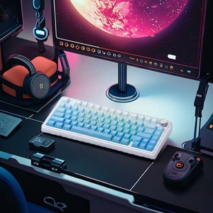 Custom RGB AU-F75-12 Light Emitting Diode Light <b>USB</b> 3.0 Wireless Plug and Play Mechanical <b>Switch</b> Desktop English Gaming Keyboard - Product Image 5