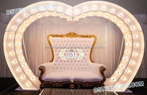 Mehndi, Sangeet et Garba Decor Paisleys Décor de scène de mariage en plein air Paisley Prop Fibre Sculpté Paon Paisley pour mariage USA - Product Image 2