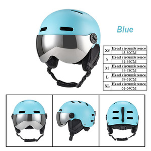 Mới ABS + EPS CE mở mặt Mũ bảo hiểm đi xe đạp xe đạp mùa đông ấm nửa mặt xe đạp xe máy Mũ bảo hiểm - Product Image 5