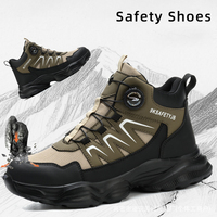 Chaussures de sécurité confortables et résistantes aux chocs et aux perforations, style sport, faciles à enfiler, vente en gros