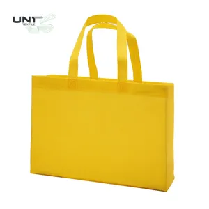 Trendy Exclusive Custom Private Label Fabric Tote Waterproof Polypropylene Reusable Recycle Grocery Non Woven Shopping Bag