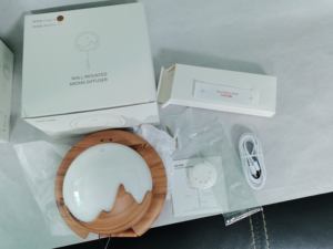 Nuevo Humidificador de Aire, Difusor de Aceites Esenciales con Control Remoto, Humidificador de Aceites Esenciales con 7 Lámparas LED, Humidificador de Pared - Product Image 5