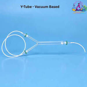 Tubo en Y de Vidrio Borosilicato Modificado con Sistema de Vacío para Tubos con Brazo de 180 mm de Longitud, Conector de Laboratorio de Alta Precisión - Product Image 2