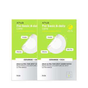 Anua Ultra Thin Spot Cover Patch 0.25mm Patch Hydrocolloïde Invisible pour l'Acné, Soin Quotidien du Visage - Product Image 1