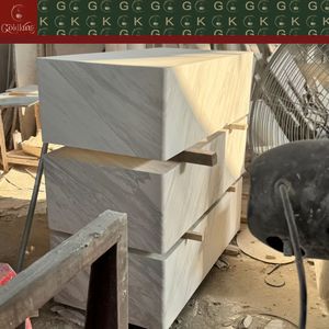 <span class=keywords><strong>Table</strong></span> <span class=keywords><strong>basse</strong></span> en marbre blanc Volakas GOLDKING, qualité supérieure, découpe sur mesure, <span class=keywords><strong>grand</strong></span> <span class=keywords><strong>format</strong></span>, approvisionnement complet pour projets - Product Image 2