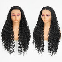 Perruque bouclée synthétique de haute qualité, tendance populaire, texture de cheveux naturelle, perruque pour femmes noires