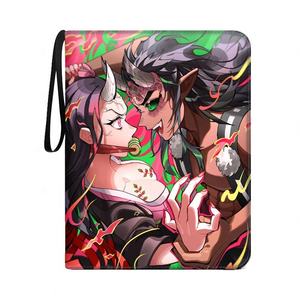 Album <span class=keywords><strong>de</strong></span> cartes personnalisé avec fermeture éclair pour collection <span class=keywords><strong>de</strong></span> cartes <span class=keywords><strong>de</strong></span> jeux, 900 pochettes, Anime <span class=keywords><strong>Demon</strong></span> <span class=keywords><strong>Slayer</strong></span> Haikyuu Blue Lock - Product Image 3