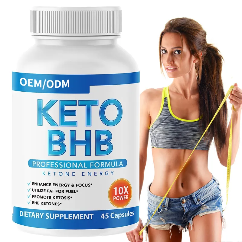 Trung Quốc nhà máy OEM ODM bán buôn keto chế độ ăn uống keto giảm béo tự nhiên viên nang để giảm cân