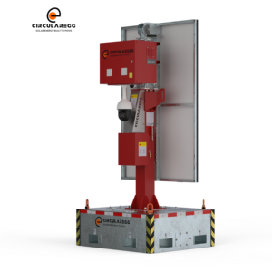 En stock : Tour de sécurité solaire pour applications routières avec système de batterie 25,6 V - Product Image 4
