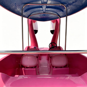 Nuova Barca Elettrica Flamingo: Vendita Diretta dalla Fabbrica - Barca a Pedali a Doppia Testa a Forma di Cigno/Anatra, Bici d'Acqua Autodrenante - Product Image 4