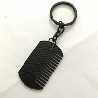 SIGH-llavero de calidad para hombre, Etiqueta de perro, bigote