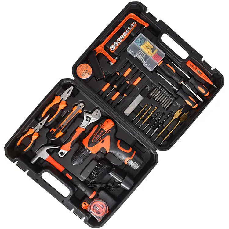 Auto Repair Mechanic Wrench Set Kit Hand Tool Toolbox Combination Socket Wrench Sets