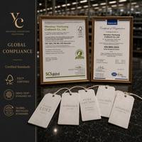 Label Karton Tepi Kasar 600gsm Hasil Pengerjaan Tangan dengan Foil Perunggu Antik & Tali Rami Mentah Buatan Zhejiang