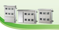 Boîtier de distribution dissimulé PZ30 24 voies IP65, boîtier de commande électrique en alliage d'aluminium et acier inoxydable, étanche, fournisseur