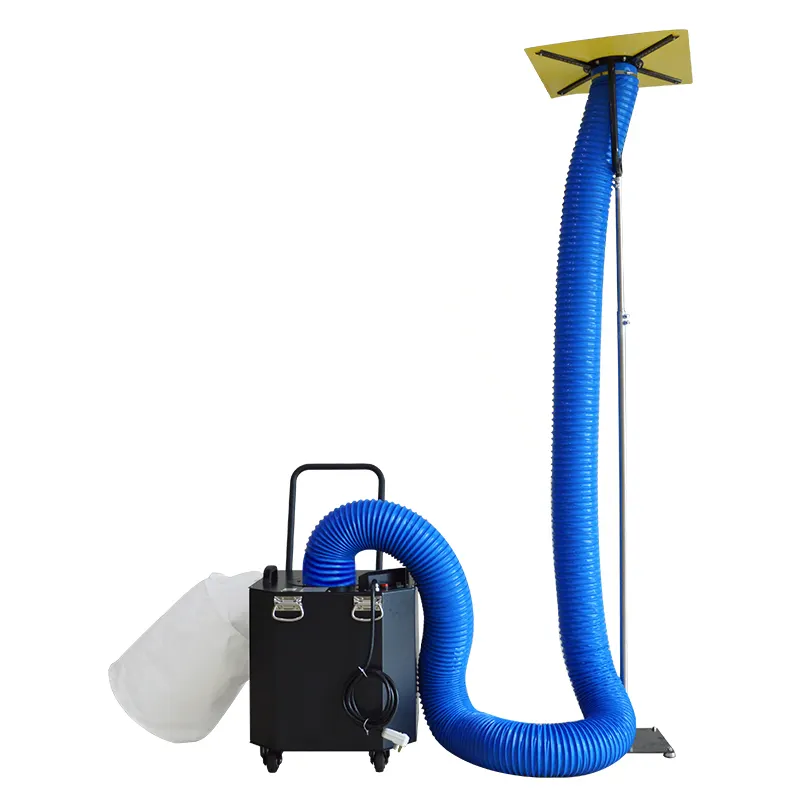 KT-916 portable central air conditioning cleaning duct machine cleaning with collect box special for HVACR