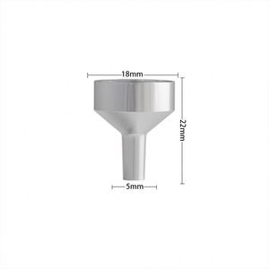 กรวยเติมโลหะขนาดเล็กสำหรับเครื่องสำอาง น้ำหอม ทอง เงิน อะลูมิเนียม - Product Image 3