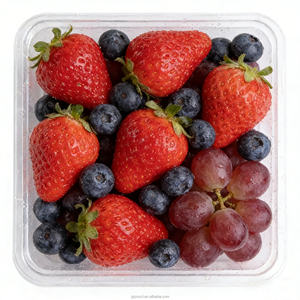 Cajas de Almacenamiento Cuadradas Multiusos con Tapas, Contenedor de Plástico Transparente Apilable a Prueba de Polvo para Almacenamiento de Maquillaje - Product Image 3