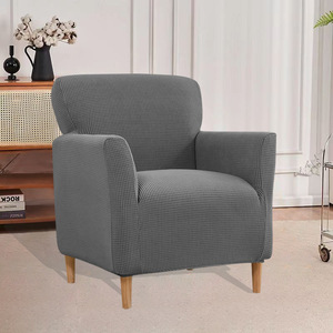 Housse de canapé en polaire polaire unie lavable élastique, housse de <span class=keywords><strong>fauteuil</strong></span> <span class=keywords><strong>club</strong></span>, housse de <span class=keywords><strong>fauteuil</strong></span> à bras pour salon, hôtel, décoration de la maison - Product Image 1