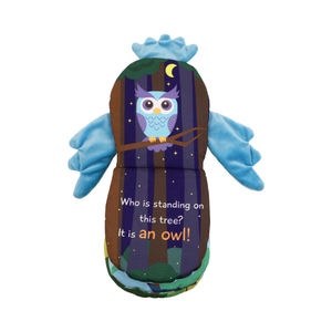 <span class=keywords><strong>Montessori</strong></span> Juguete Sensorial de Arrugas, Libro de Tela Suave de Alto Contraste para Bebé, Libro Silencioso - Product Image 2