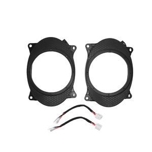 <span class=keywords><strong>Entretoise</strong></span> de <span class=keywords><strong>haut</strong></span>-<span class=keywords><strong>parleur</strong></span> coaxial de voiture en fer noir de 6,5 pouces pour AC Schnitzer SUV (1ère génération) - Nouvelle plaque de montage - Product Image 1