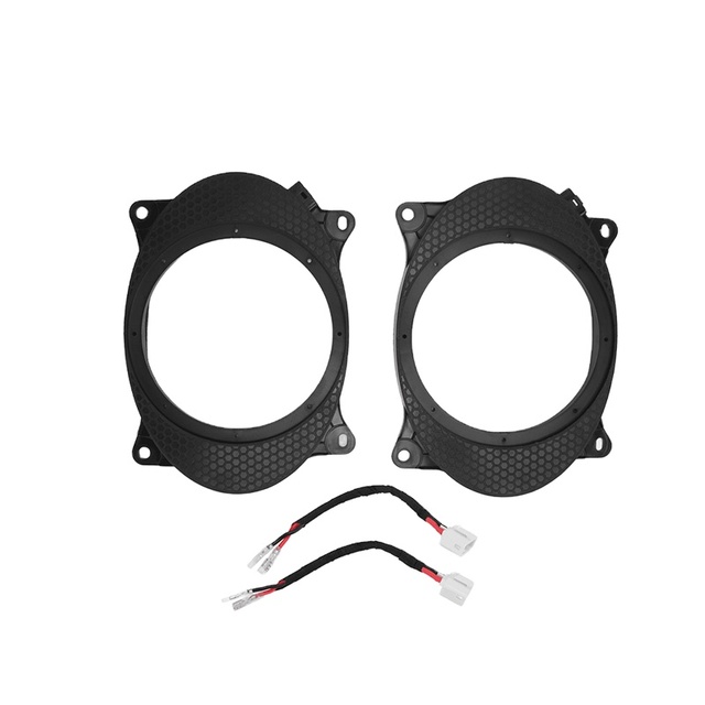 Car Front Door Speaker Mat Adapter Plates Bracket Spacers Ring for General Motors